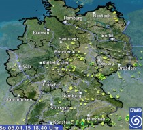DWD Radar Deutschland